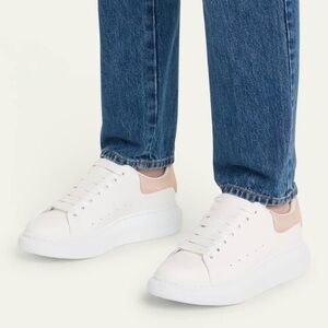 Alexander McQueen Oversized Sneakers – White/Beige – Size 39 (US Women’s 9)